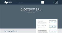 Desktop Screenshot of bizexperts.ru