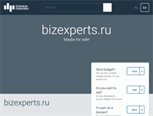 Tablet Screenshot of bizexperts.ru